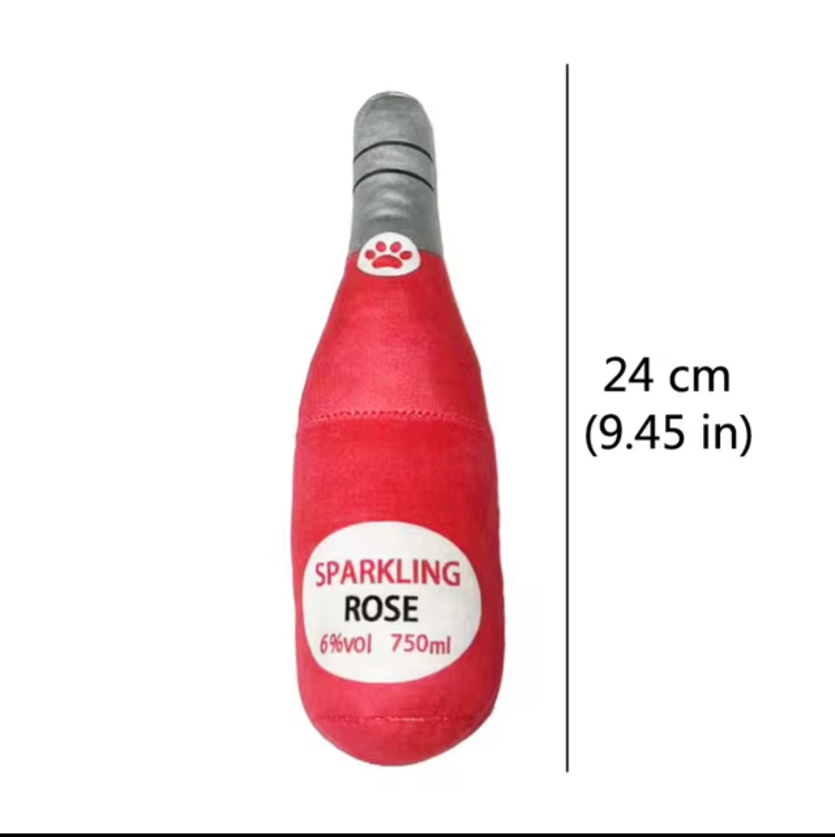 Bottle dog toy